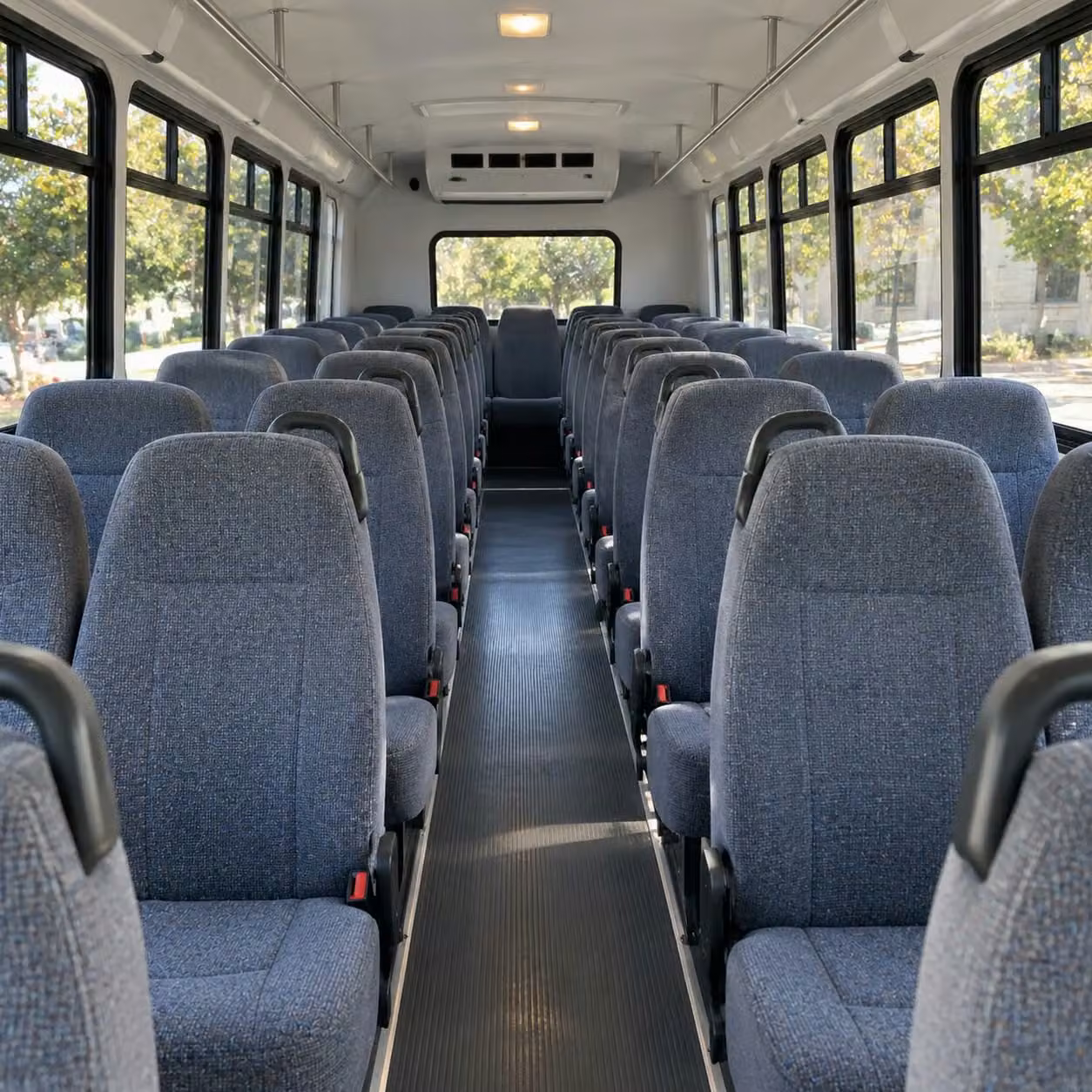 30 passenger minibus inside