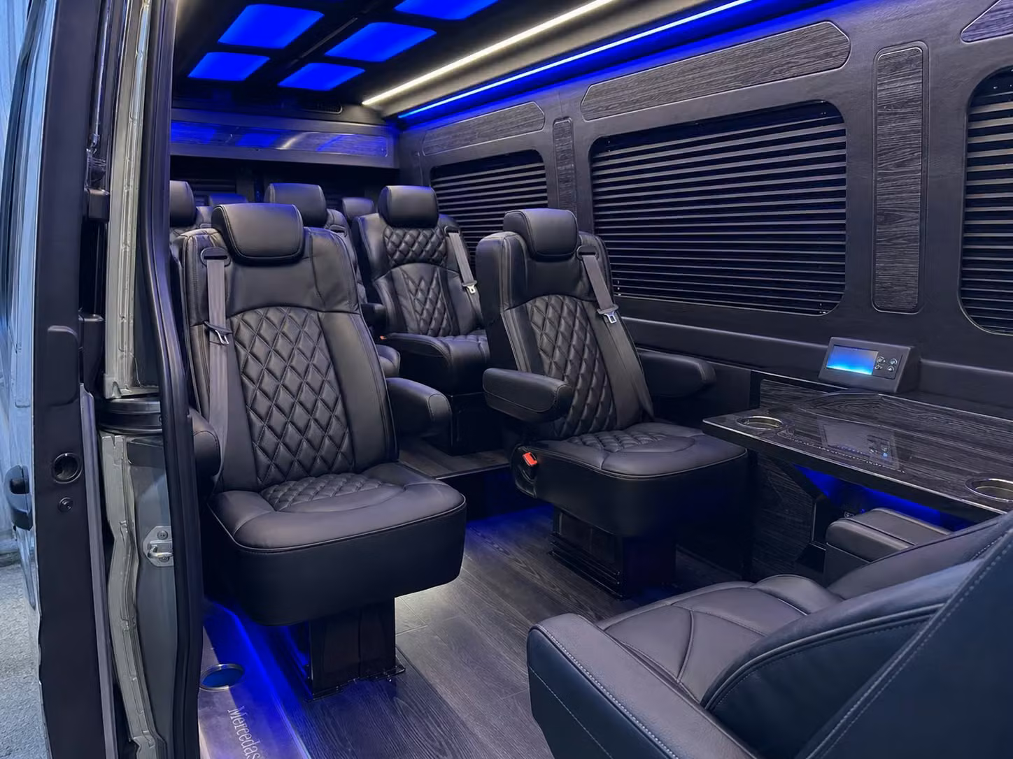 sprinter van transportation for groups and events across ann arbor